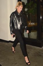 HAILEY BALDWIN adn Jordan Clarkson Leaves Catch LA in West Hollywood 01/19/2017