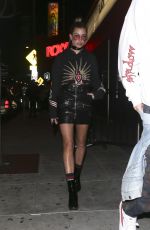 HAILEY BALDWIN at The Roxy in West Hollywood 01/24/2017