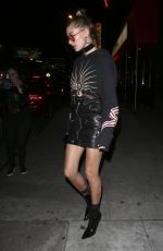 HAILEY BALDWIN at The Roxy in West Hollywood 01/24/2017