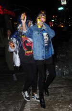 HAILEY BALDWIN Night Out in New York 01/13/2017