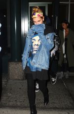 HAILEY BALDWIN Night Out in New York 01/13/2017