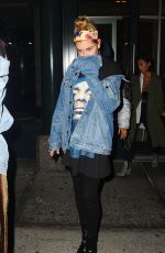 HAILEY BALDWIN Night Out in New York 01/13/2017