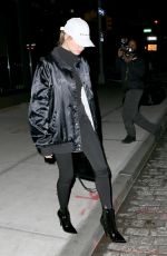 HAILEY BALDWIN Out and About in New York 01/15/2017