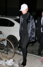 HAILEY BALDWIN Out and About in New York 01/15/2017