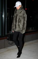 HAILEY BALDWIN Out and About in New York 01/15/2017