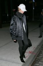 HAILEY BALDWIN Out and About in New York 01/15/2017