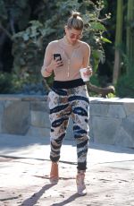 HAILEY BALDWIN Out and About in West Hollywood 01/24/2017