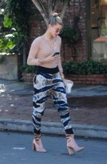 HAILEY BALDWIN Out and About in West Hollywood 01/24/2017
