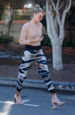 HAILEY BALDWIN Out and About in West Hollywood 01/24/2017