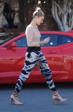 HAILEY BALDWIN Out and About in West Hollywood 01/24/2017