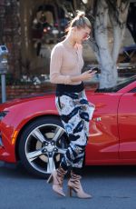 HAILEY BALDWIN Out and About in West Hollywood 01/24/2017