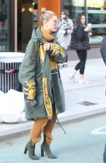 HAILEY BALDWIN Out in New York 01/29/2017