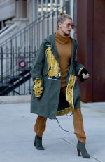HAILEY BALDWIN Out in New York 01/29/2017