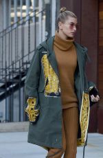 HAILEY BALDWIN Out in New York 01/29/2017