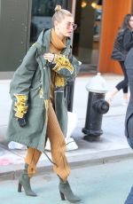 HAILEY BALDWIN Out in New York 01/29/2017