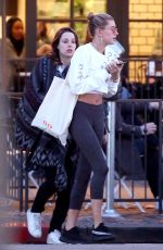 HAILEY BALDWIN Out in West Hollywood 01/25/2017