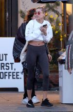 HAILEY BALDWIN Out in West Hollywood 01/25/2017