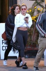 HAILEY BALDWIN Out in West Hollywood 01/25/2017