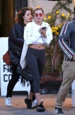 HAILEY BALDWIN Out in West Hollywood 01/25/2017