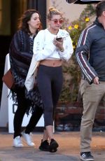 HAILEY BALDWIN Out in West Hollywood 01/25/2017