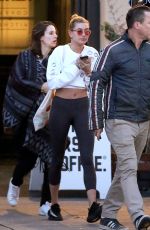 HAILEY BALDWIN Out in West Hollywood 01/25/2017