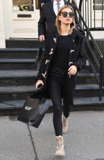 HAILEY BALDWIN Out Shopping in New York 01/16/2017