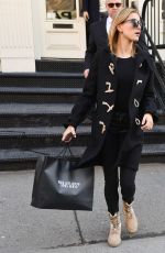 HAILEY BALDWIN Out Shopping in New York 01/16/2017