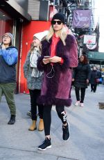 HAILEY CLAUSON Out and About in New York 01/16/2017
