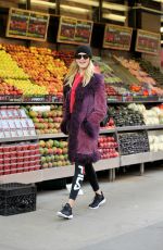 HAILEY CLAUSON Out Shopping in New York 01/16/2017