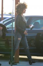 HALLE BERRY Out and About in Santa Monica 01/19/2017
