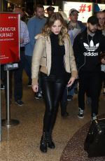 HALSTON SAGE Arrives in Salt Lake City 01/22/2017