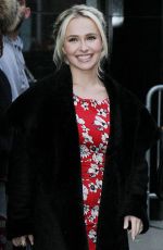 HAYDEN PANETTIERE Arrives at Good Morning America in New York 01/04/2017