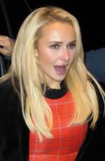 HAYDEN PANETTIERE Arrives at Her Hotel in New York 01/05/2017