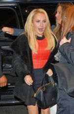 HAYDEN PANETTIERE Arrives at Her Hotel in New York 01/05/2017