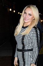 HAYDEN PANETTIERE Arrives at Late Show with Stephen Colbert in New York 01/05/2017
