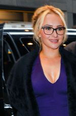 HAYDEN PANETTIERE Out in New York 01/04/2017