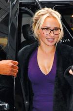 HAYDEN PANETTIERE Out in New York 01/04/2017