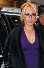 HAYDEN PANETTIERE Out in New York 01/04/2017