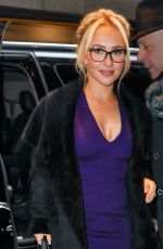 HAYDEN PANETTIERE Out in New York 01/04/2017