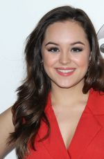 HAYLEY ORRANTIA at Disney/ABC 2017 Winter TCA Tour in Pasadena 01/10/2017