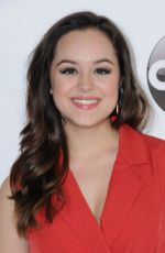 HAYLEY ORRANTIA at Disney/ABC 2017 Winter TCA Tour in Pasadena 01/10/2017