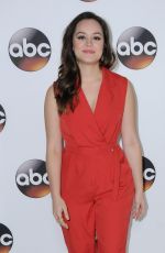HAYLEY ORRANTIA at Disney/ABC 2017 Winter TCA Tour in Pasadena 01/10/2017