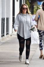 HAYLIE DUFF Out and About in Studio City 01/18/2017