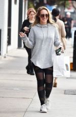 HAYLIE DUFF Out and About in Studio City 01/18/2017