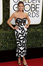 HEIDI KLUM at 74th Annual Golden Globe Awards in Beverly Hills 01/08/2017