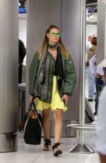 HEIDI KLUM at LAX Airport in Los Angeles 01/06/2016