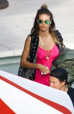 HEIDI KLUM on Vacation in Miami 01/03/2017