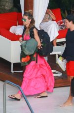 HEIDI KLUM on Vacation in Miami 01/03/2017