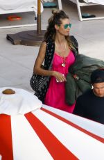 HEIDI KLUM on Vacation in Miami 01/03/2017