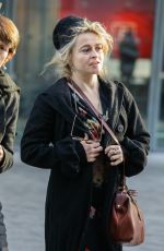 HELENA BONHAM CARTER at Heathrow Airport in London 01/18/2017